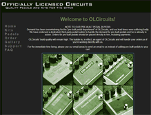 Tablet Screenshot of olcircuits.com